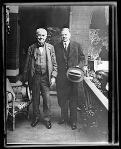 Herbert Hoover and Thomas Edison