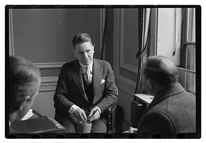 Three unidentified men