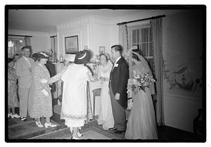 Wedding of Kinsman's daughter at Newburyport