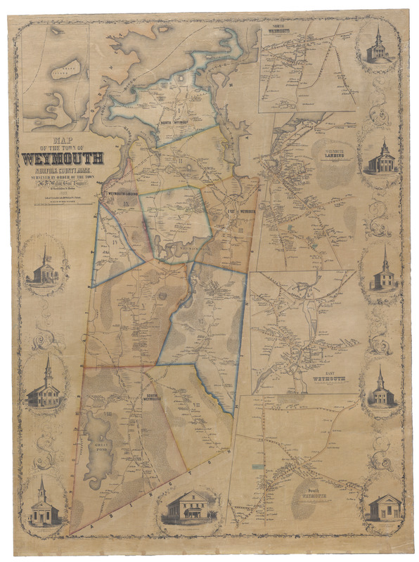 Map of the Town of Weymouth, Norfolk County, Mass.