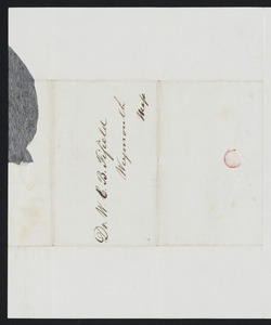 Letter from F. A. Kingsbury, Weymouth, to Dr. W. C. B. Fifield, June 25, 1852