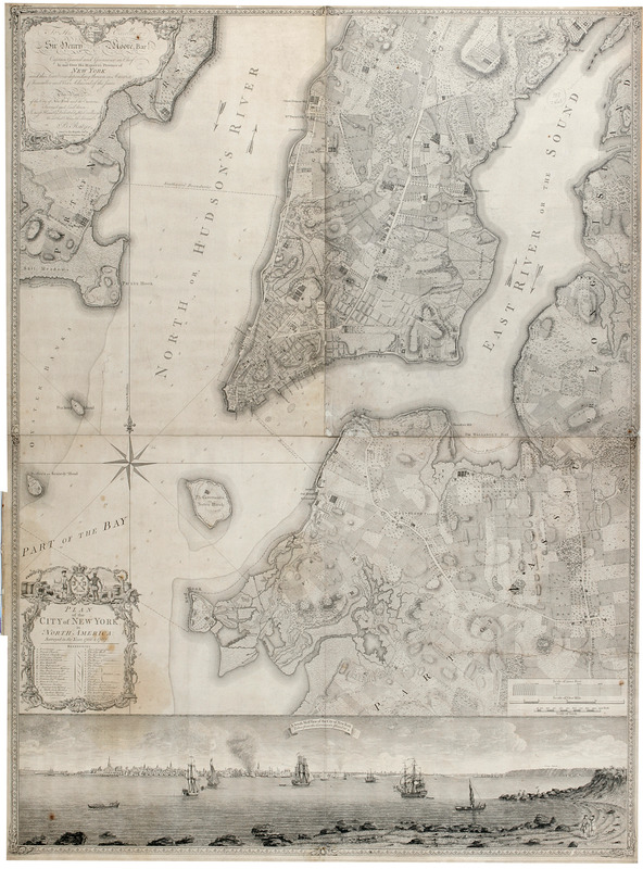 Plan of the city of New York in North America