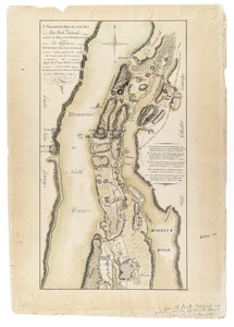 A Topographical map of the northn. part of New York Island, exhibitg. the plan of Fort Washington now Fort Knyphausen, with the rebel's lines to the southward, which were forced by the troops under the command of the Right Honble. Earl Percy Novr. 16th. 1776, to wc. is added, the attack made to the northward by the Hessians