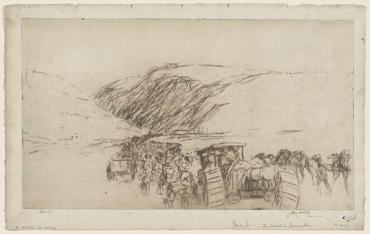 The advance on Jerusalem--Wadi Ali