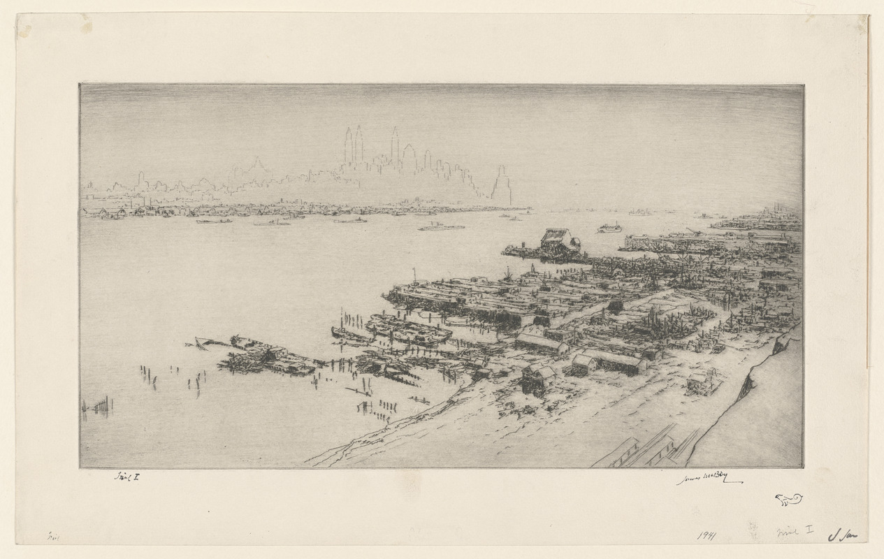 New York from Weehawken