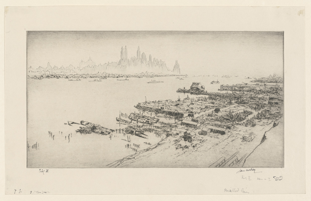 New York from Weehawken