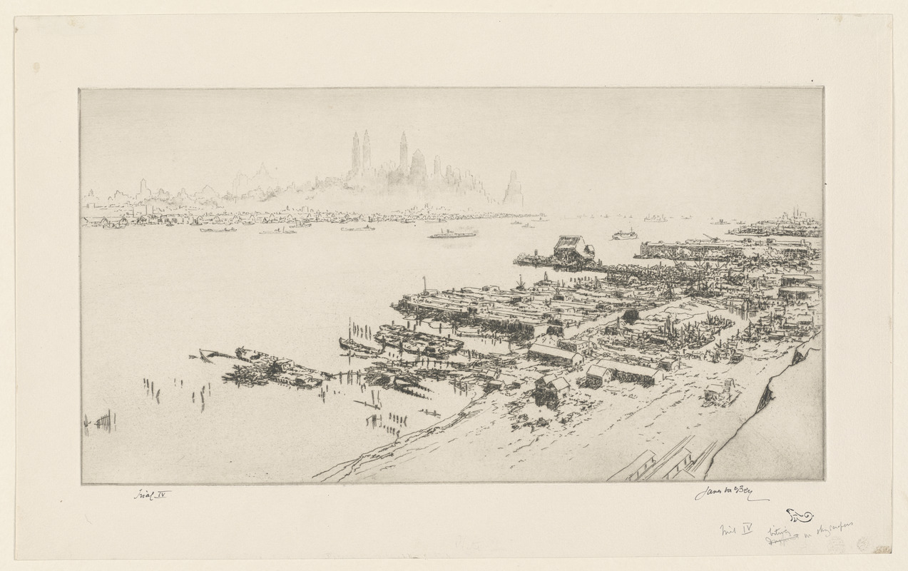 New York from Weehawken