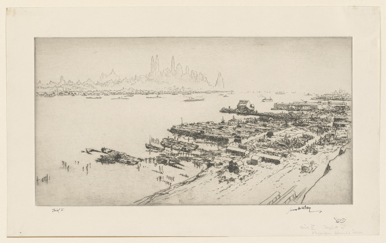 New York from Weehawken
