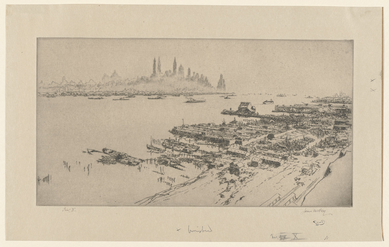 New York from Weehawken