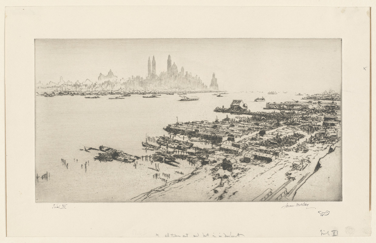 New York from Weehawken