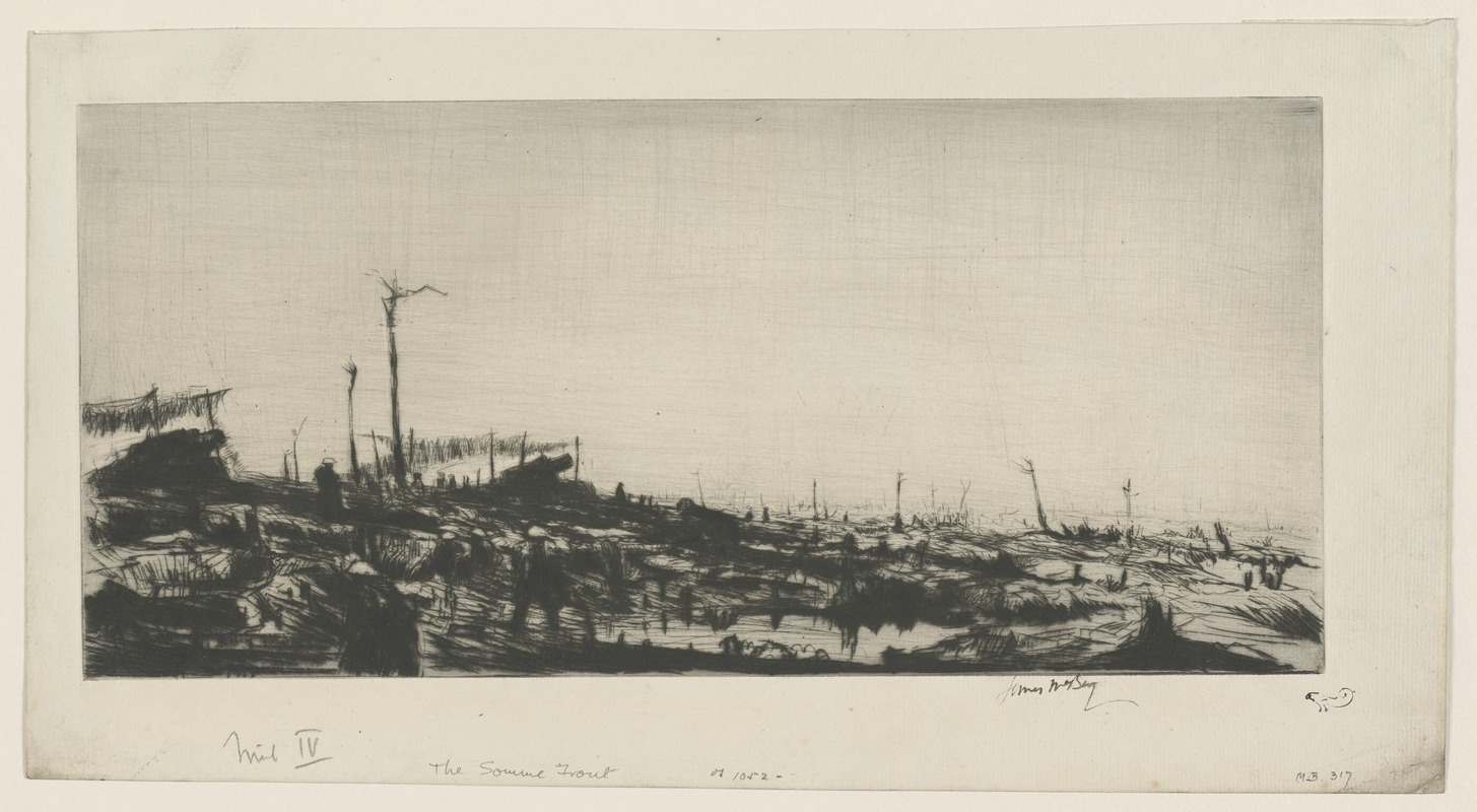 The Somme front