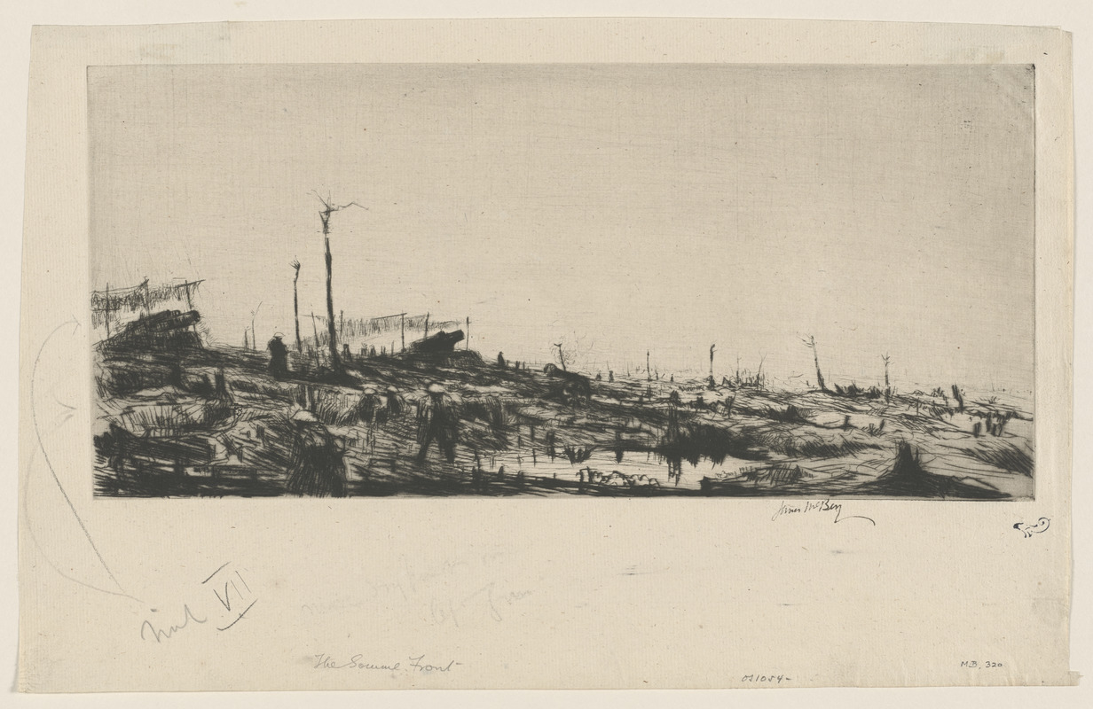 The Somme front
