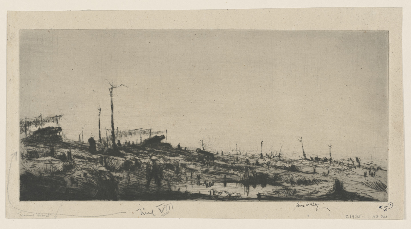 The Somme front