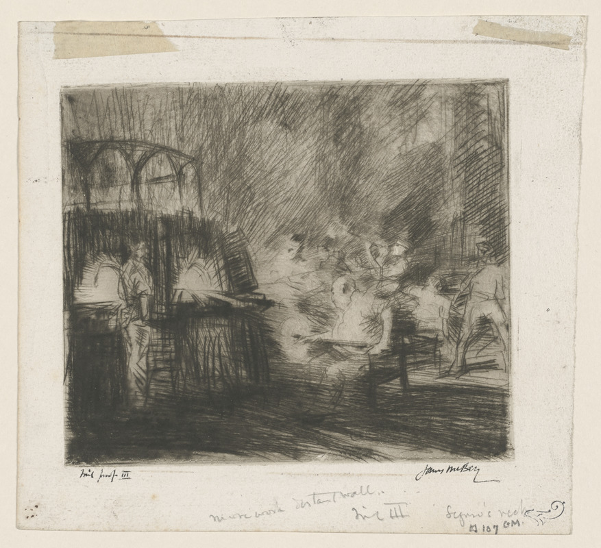 Glass-blowers, Murano
