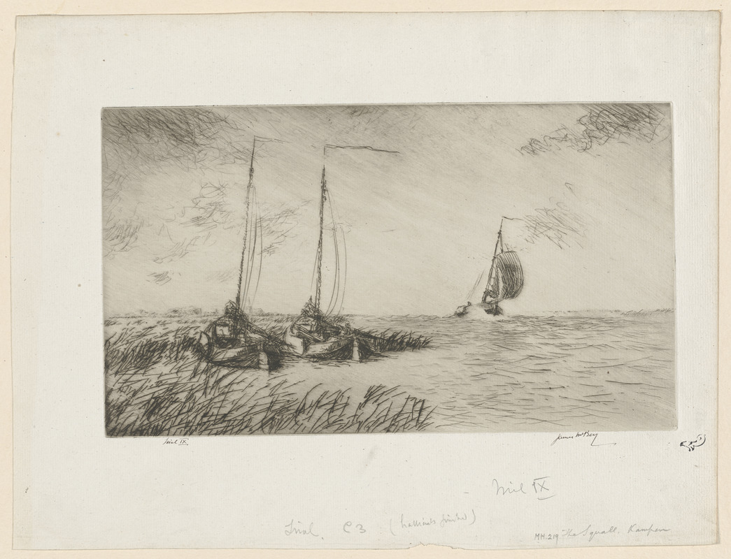 The squall, Kampen