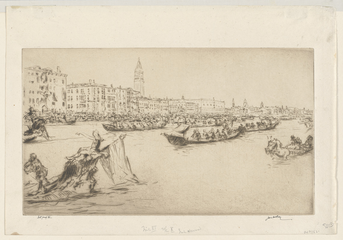 A regatta on the Grand Canal