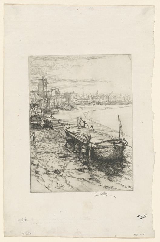 Repairing a barge