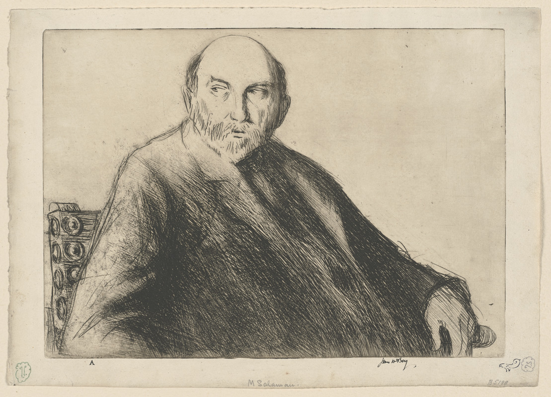Portrait of Malcolm Salaman (no. 2)