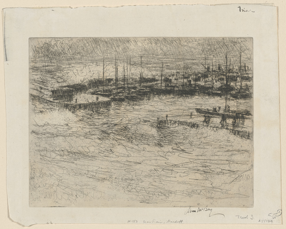 Sea and rain