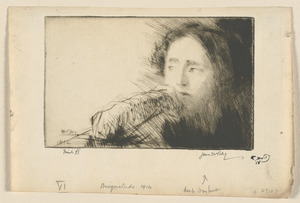 Disquietude (portrait of Mrs. Martin Hardie)