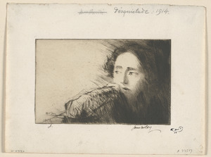 Disquietude (portrait of Mrs. Martin Hardie)