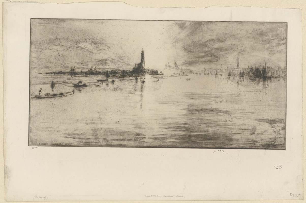 September sunset: Venice