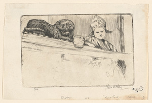 Christmas card, 1910.