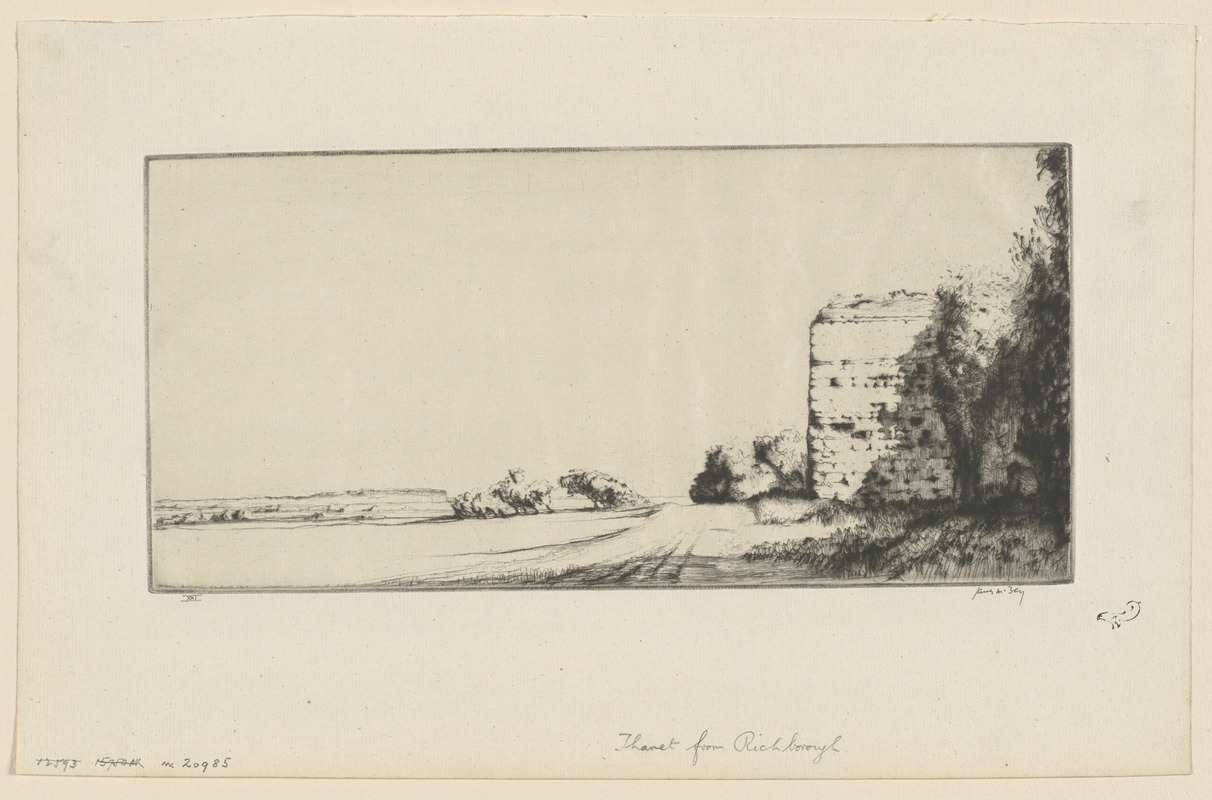 Thanet from Richborough