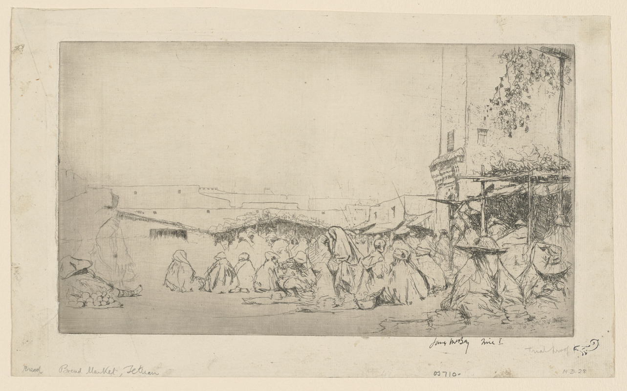 The bread market, Tetuan