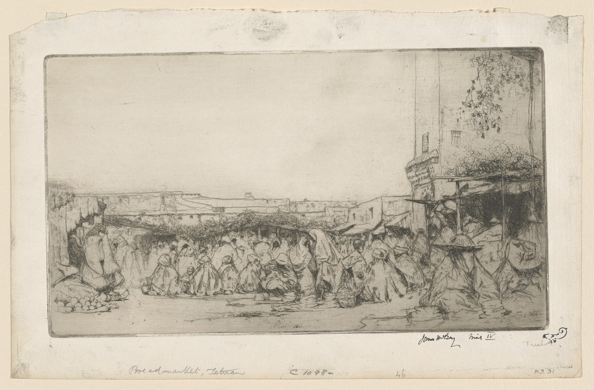 The bread market, Tetuan