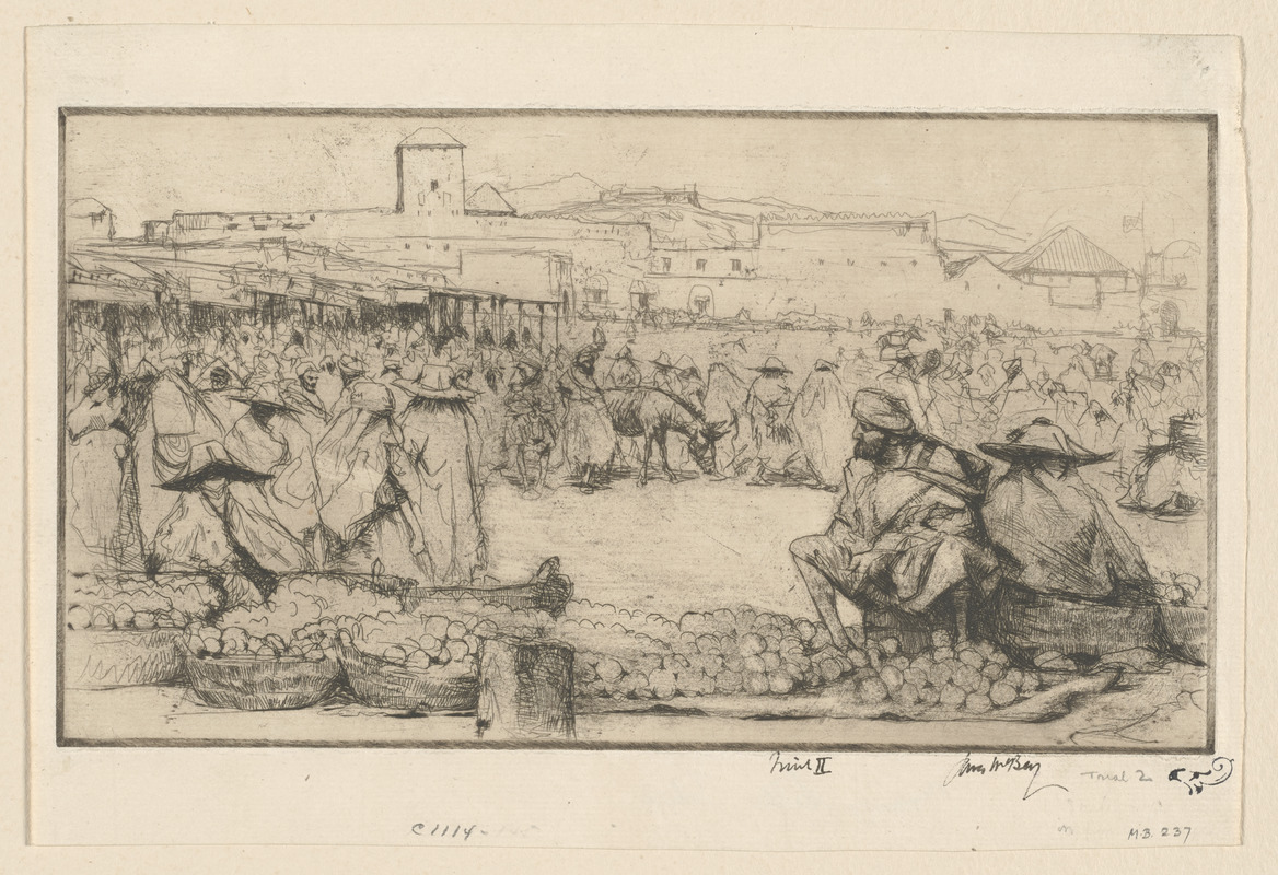 The orange seller