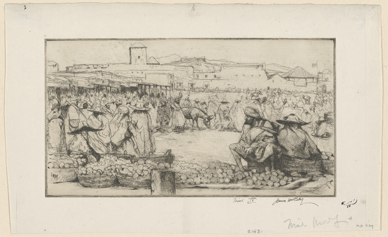 The orange seller