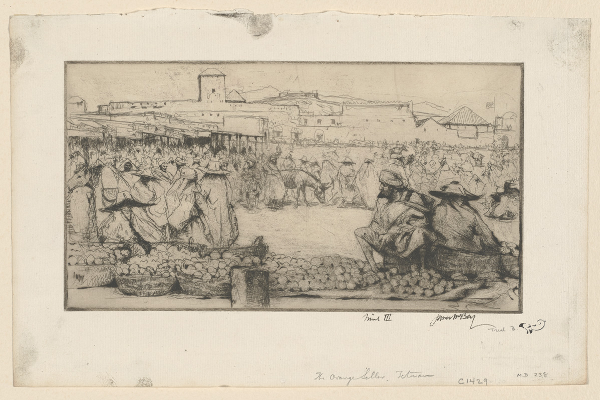 The orange seller