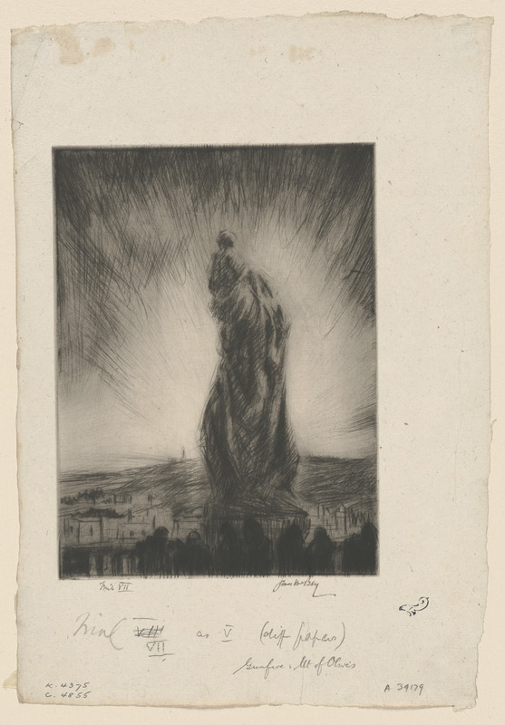 Gun fire, Mount of Olives