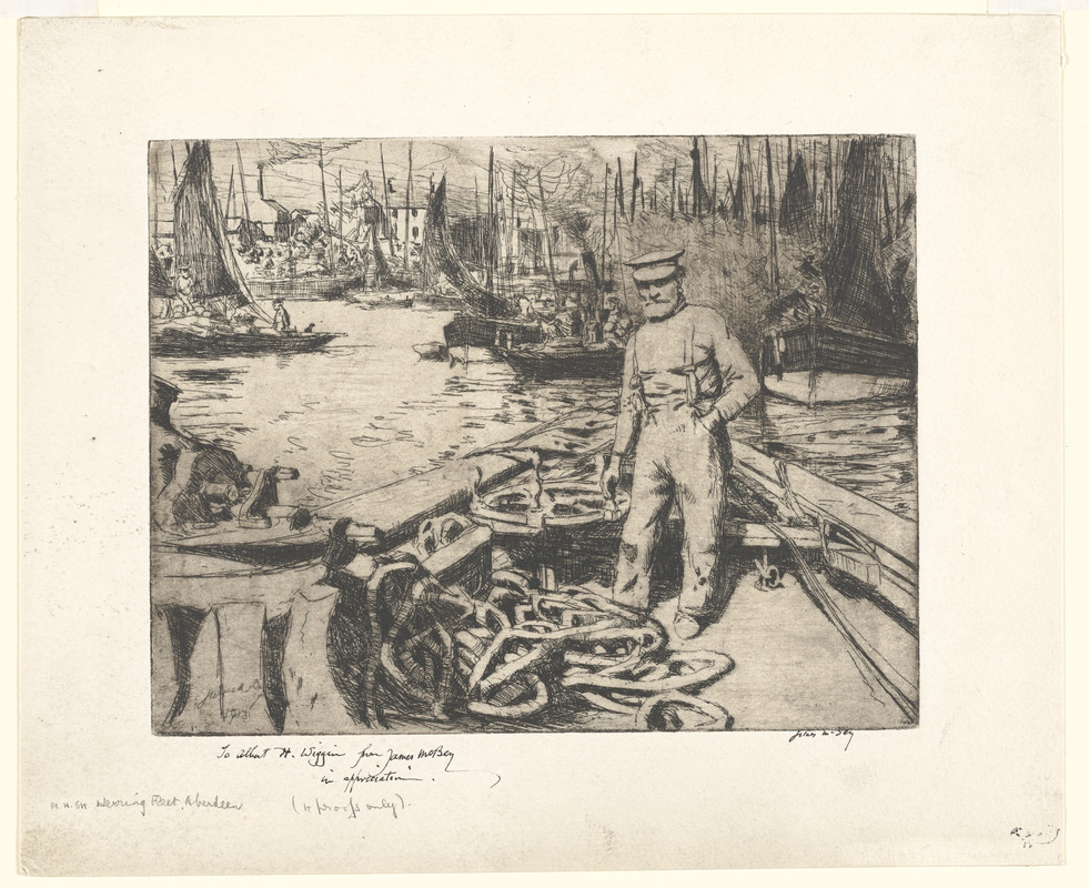 Herring fleet, Aberdeen