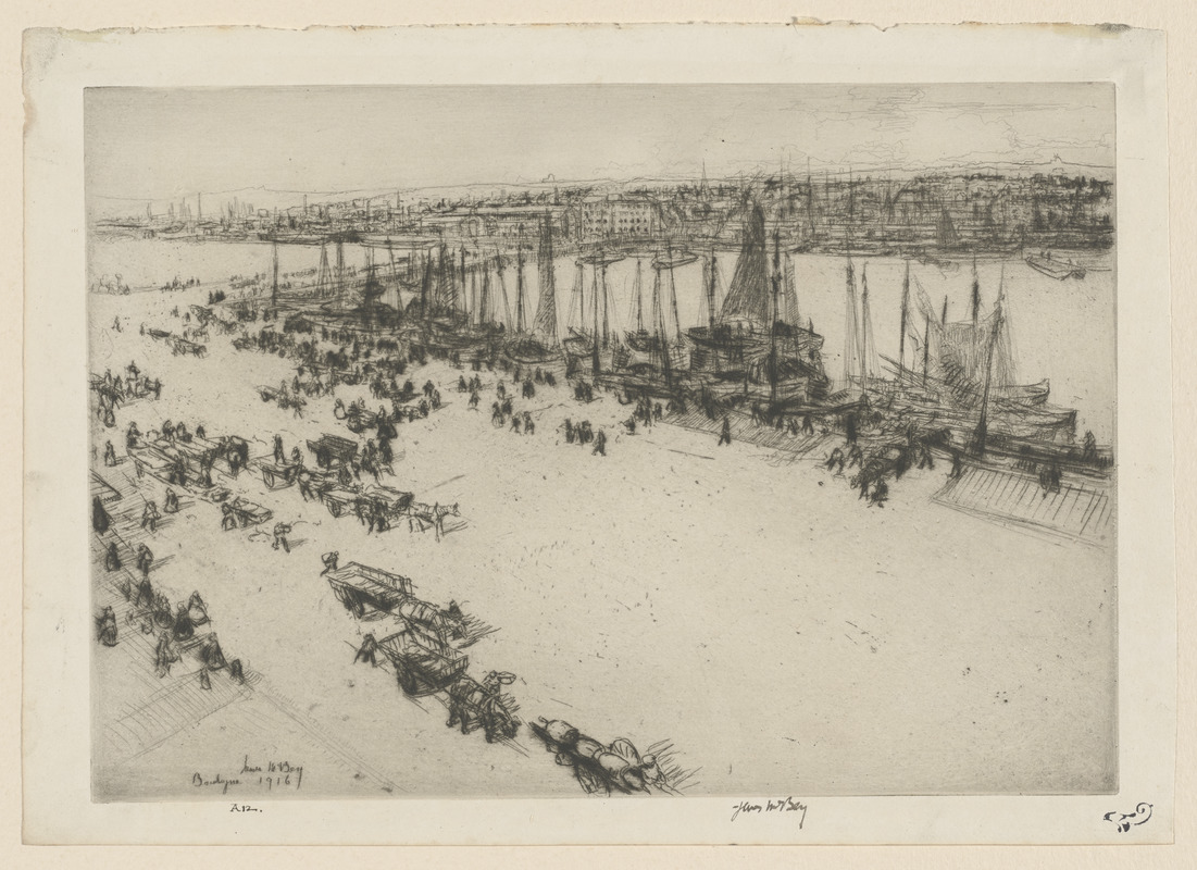 The Quai Gambetta, Boulogne