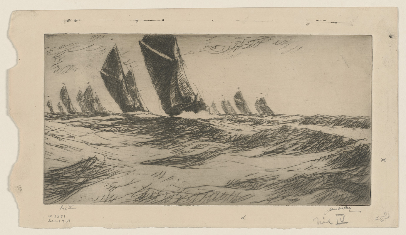 The Thames barge race: The Sarah winning