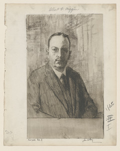 Portrait of Albert H. Wiggin (no.1 )