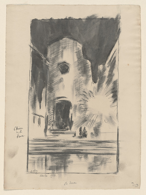 Sketch for "La Fava"