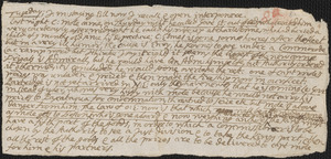 Letter from John Cotton to Rowland Cotton, 1696 June 24