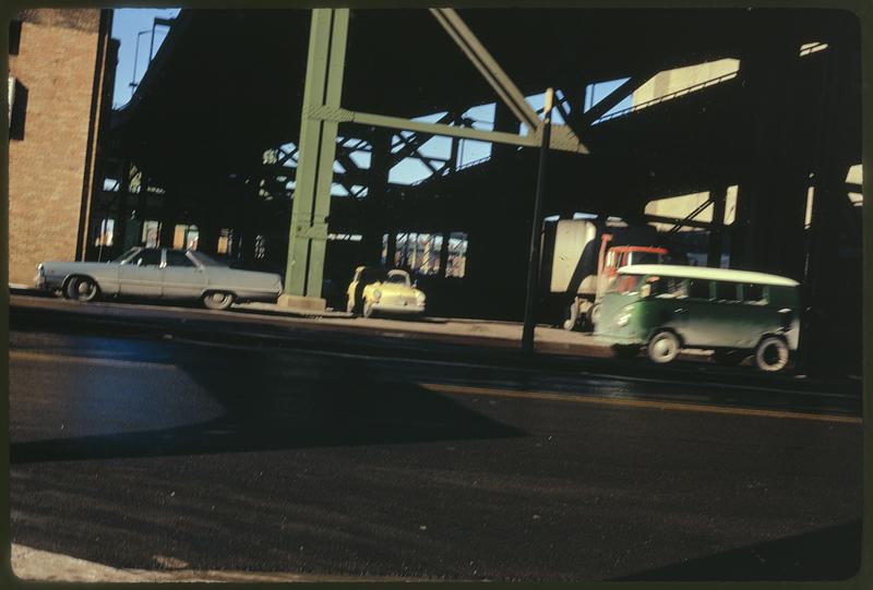 Under the 'El' at North Station at 'Causeway Street'