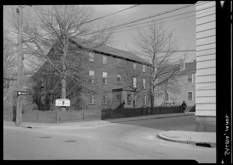 Stephen Daniels House, exterior, Salem MA Digital Commonwealth