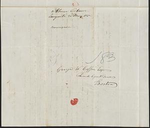 Abner Coburn to George Coffin, 20 May 1842