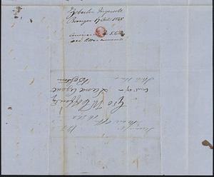 Zebulon Ingersoll to George Coffin, 17 October 1848