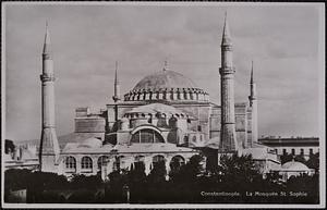Constantinople. La mosquée St. Sophie