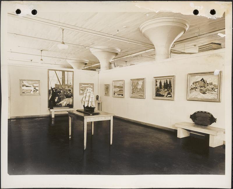 Mass. WPA Art Project exhibit, 881 Commonwealth Avenue, Boston, May, 1940
