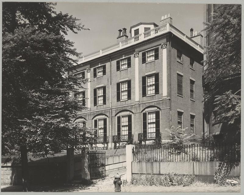 Boston, Harrison Gray Otis House, exterior, 85 Mount Vernon St., 1800
