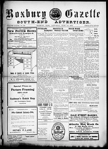 Roxbury Gazette and South End Advertiser, June 14, 1913