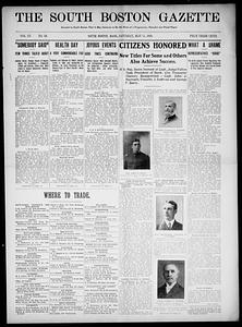 South Boston Gazette, May 15, 1909