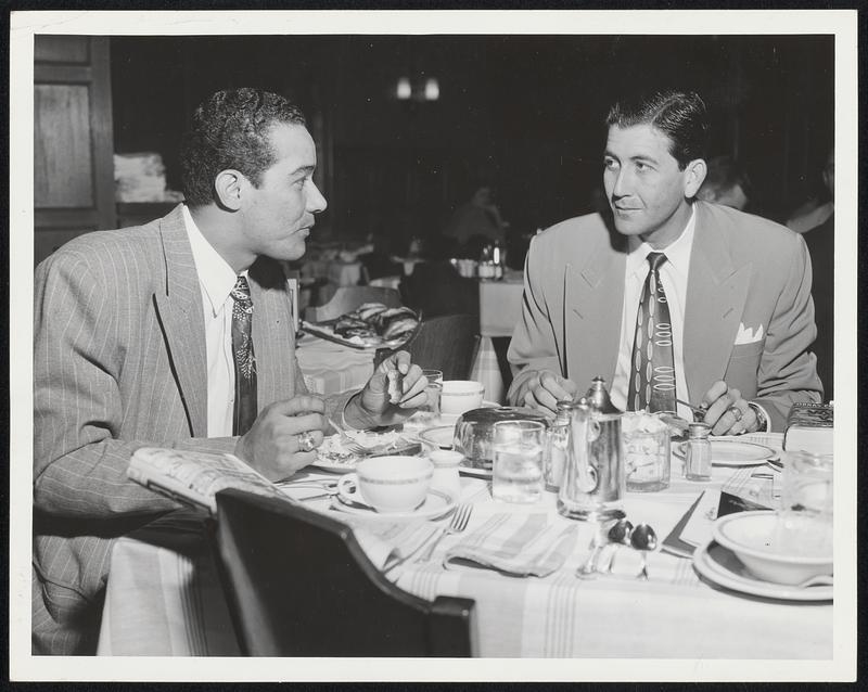 Stoking Up Before The Battle – Shortstop Chico Carrasquel and Pitcher ...